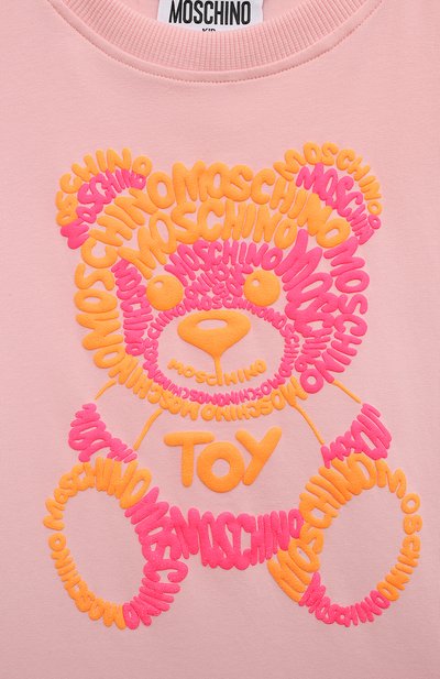 Хлопковое платье MOSCHINO, арт. HDV0CP/LBA00/4, фото 3