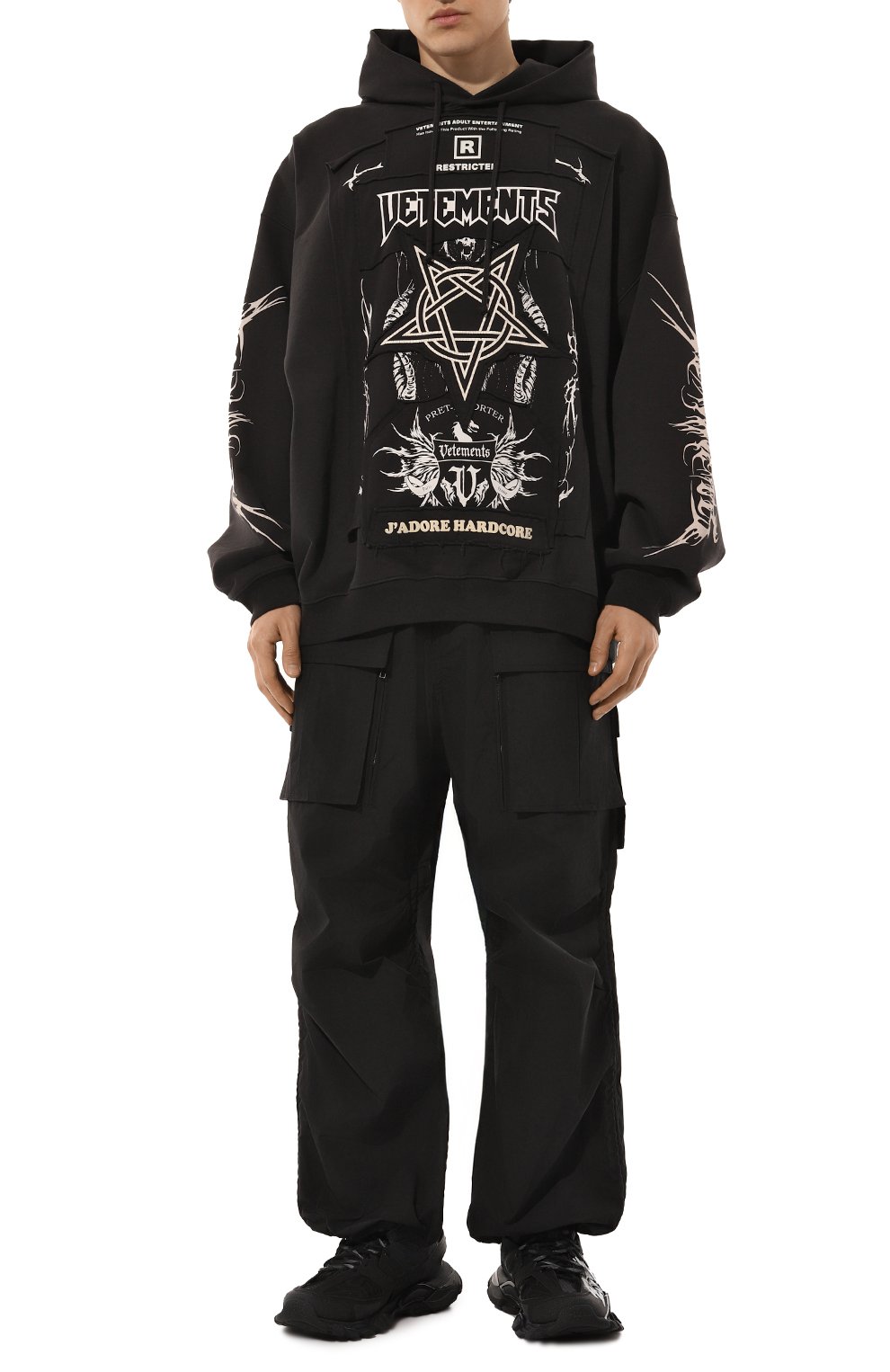 Комбинированные кроссовки track BALENCIAGA, арт. 542023/WTRHW, фото 2