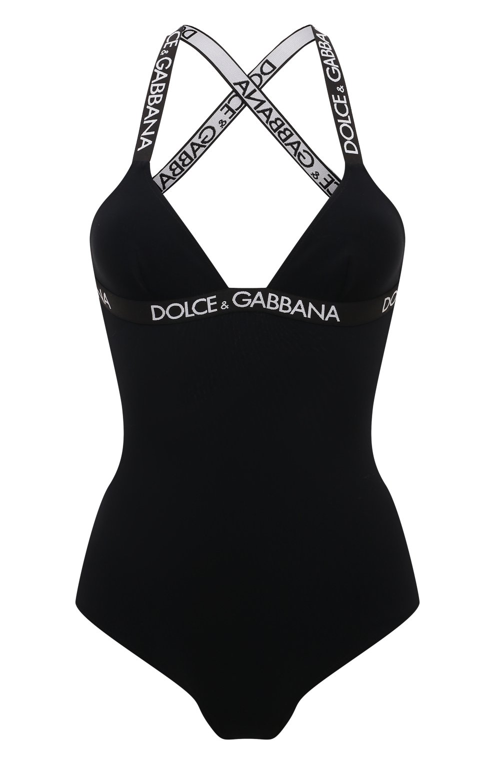 Слитный купальник DOLCE & GABBANA черного цвета по цене 49950 руб., арт. 09B88J/0NP71, фото 1 Слитный купальник DOLCE & GABBANA, арт. 09B88J/0NP71, фото 1