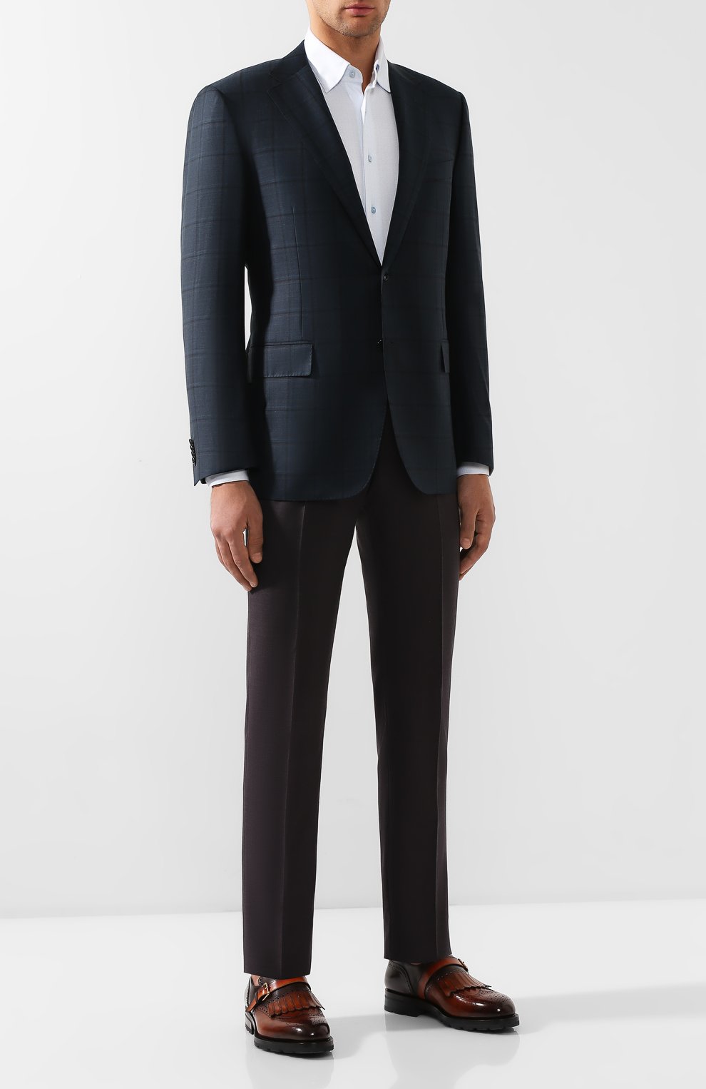 Хлопковая сорочка ZILLI, арт. MFS-MERCU-17072/RZ01, фото 2