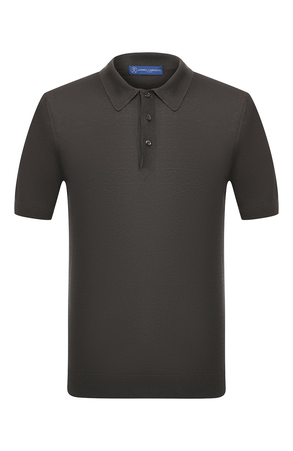 Шелковое поло ANDREA CAMPAGNA, арт. 43111/23503, фото 1