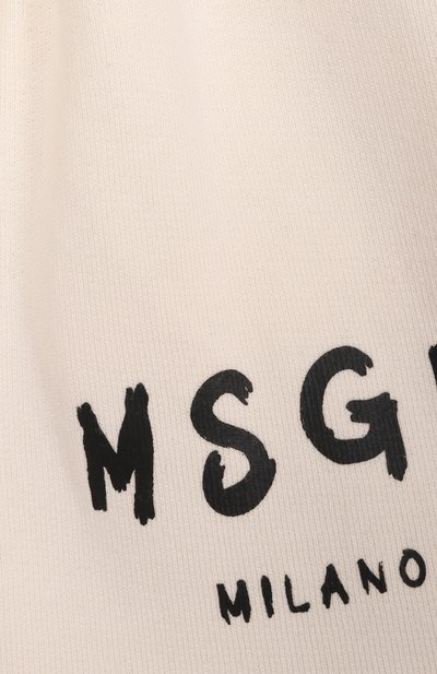 Хлопковые шорты MSGM KIDS, арт. S5MSJGSH092, фото 3