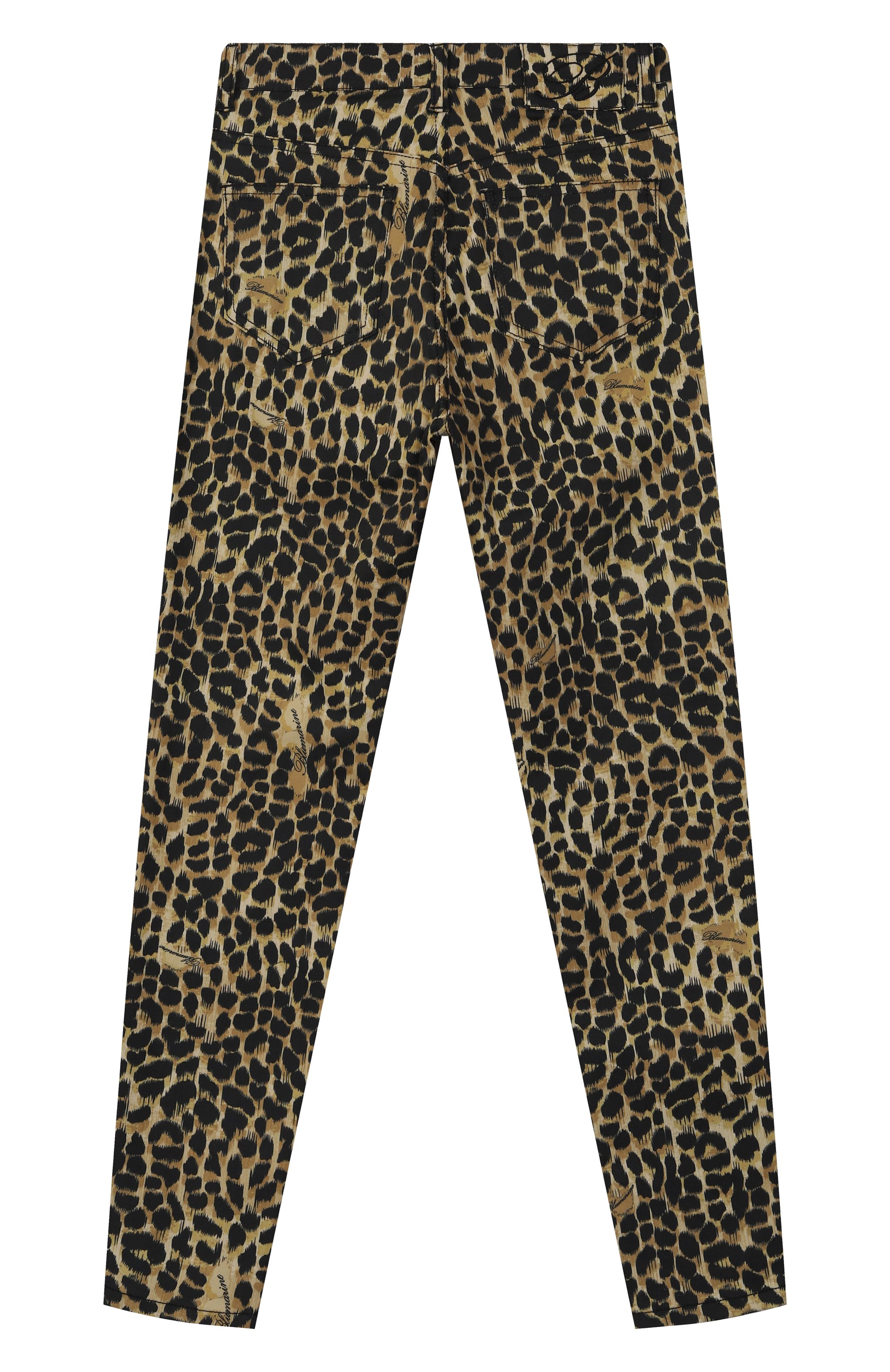 Хлопковые брюки BLUMARINE, арт. BFPA013.0.CEB05/14A-16A, фото 2