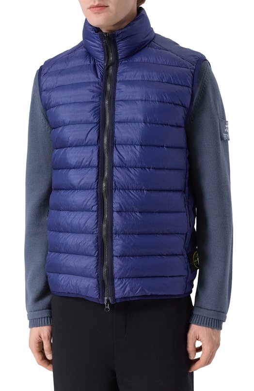 Утепленный жилет Stone Island K1S15G100007S0024 Синий  K1S15G100007S0024 Фото 3
