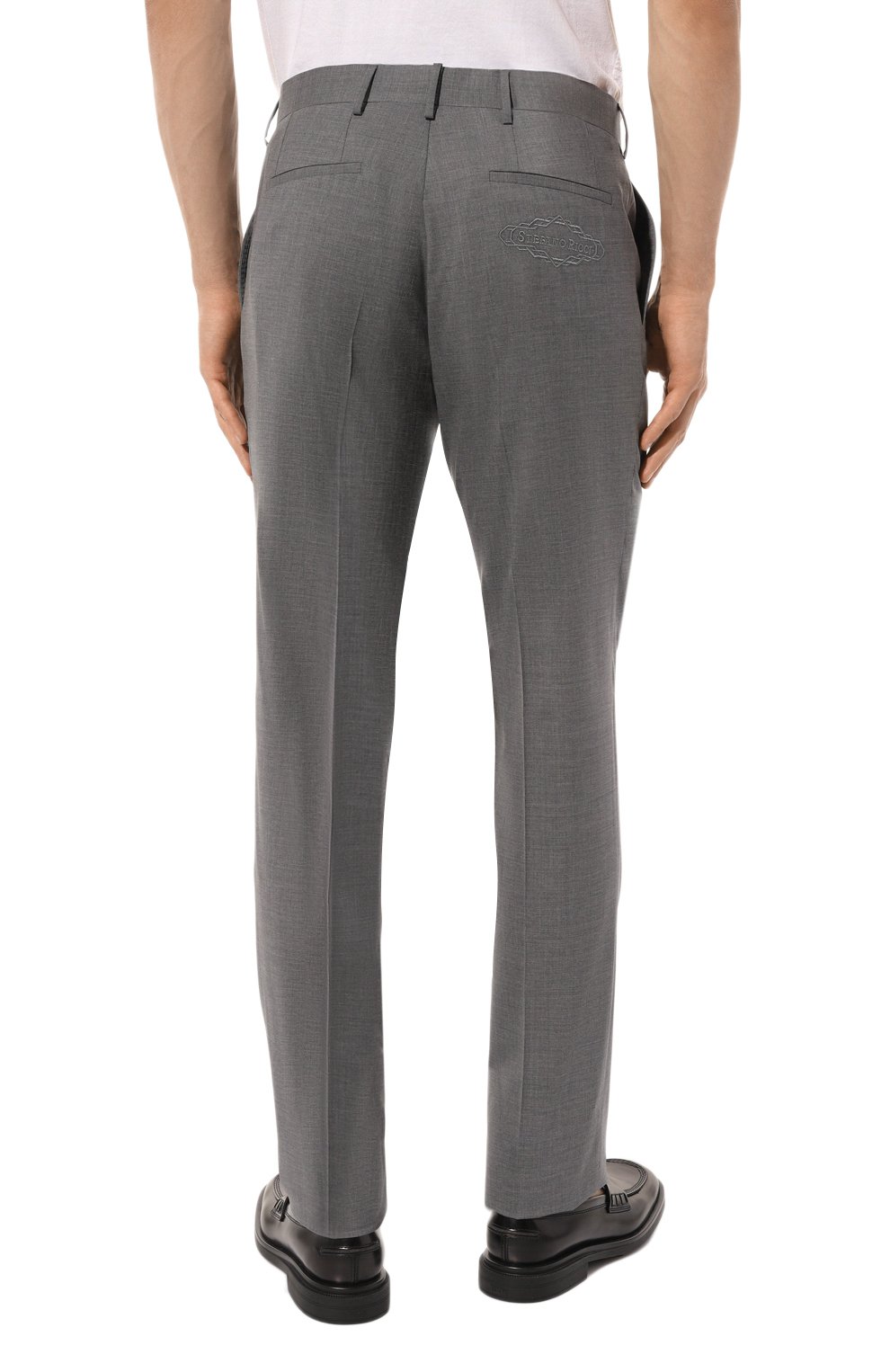 Шерстяные брюки STEFANO RICCI, арт. M5T022SR14/W501, фото 4