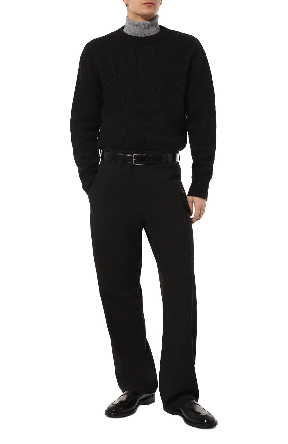 Кожаные пенни-лоферы GREEN GEORGE, арт. 6010/P0LISHED, фото 2