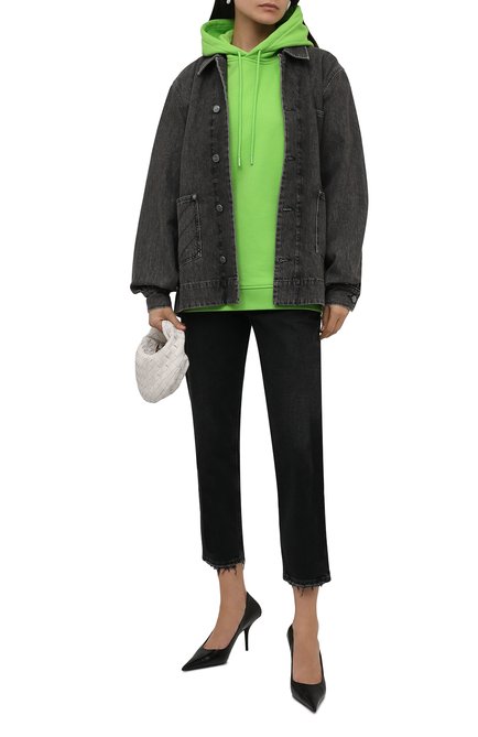 Женский хлопковое худи GANNI, арт. T2990