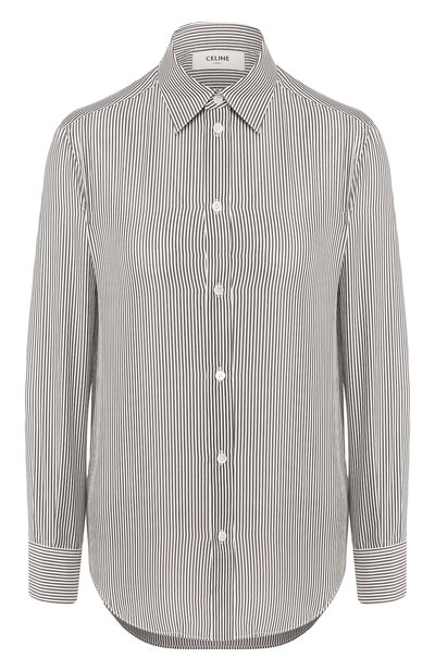 Женская шелковая рубашка CELINE, арт. 2C009848H
