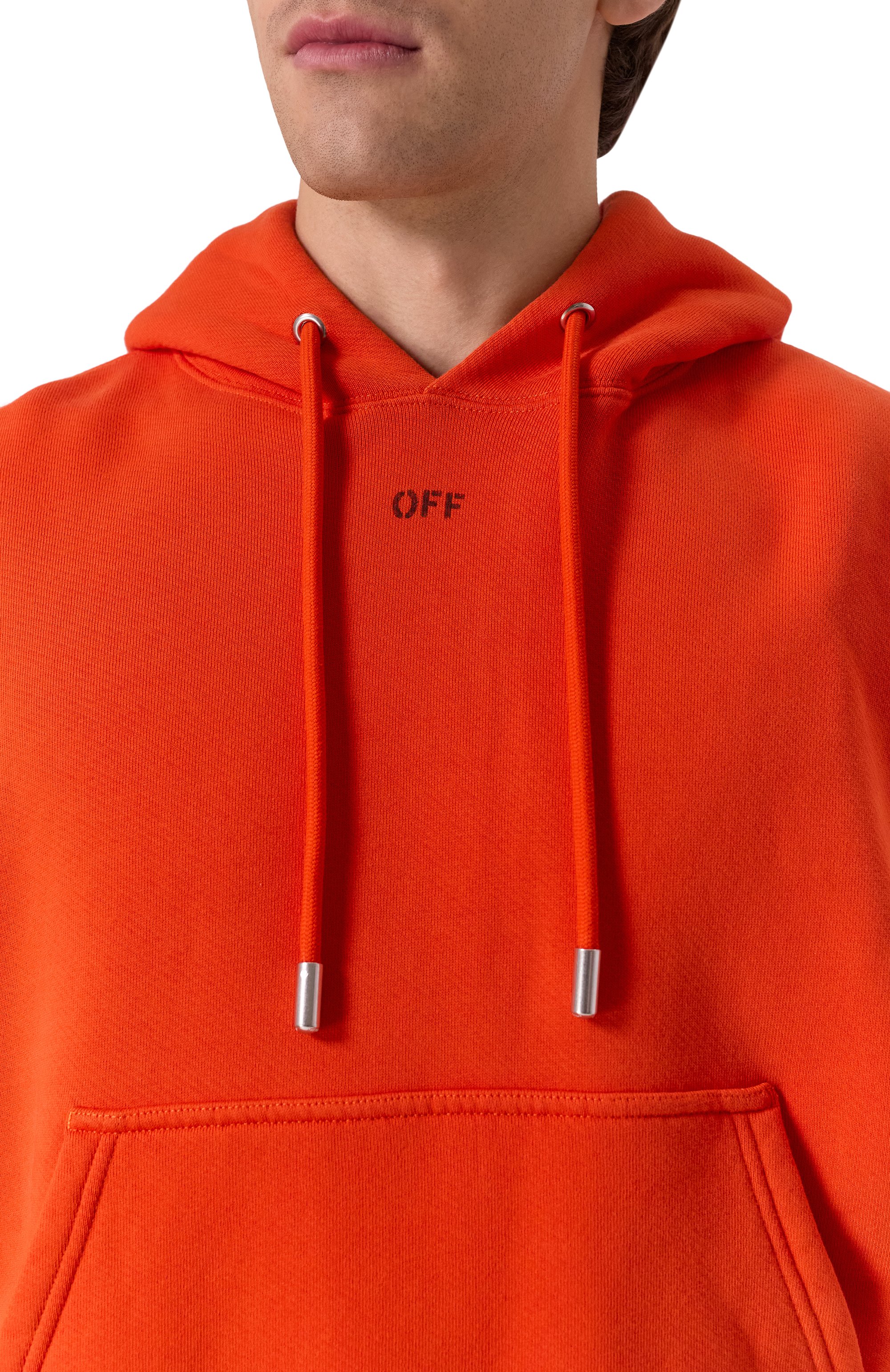 Хлопковое худи OFF-WHITE, арт. 0MBB085S25FLE00L, фото 5