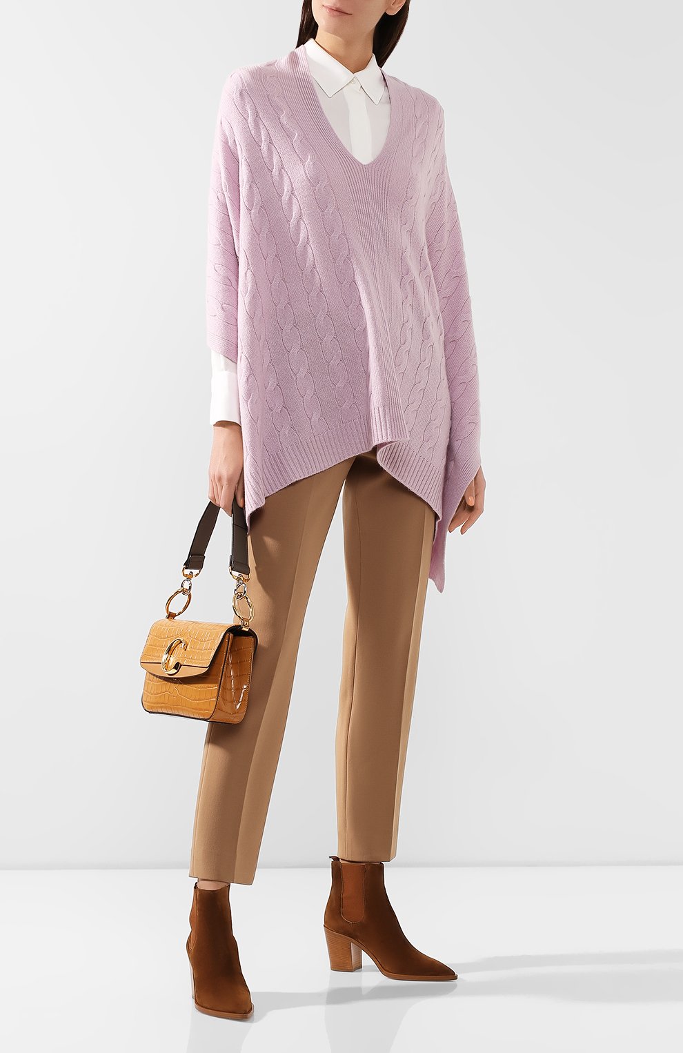 Кашемировое пончо RALPH LAUREN, арт. 434725439, фото 2