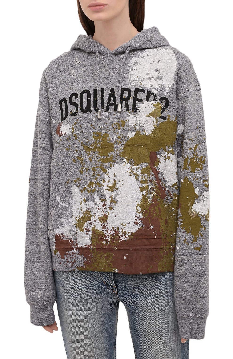 Хлопковое худи DSQUARED2, арт. S72GU0359/S25477, фото 3