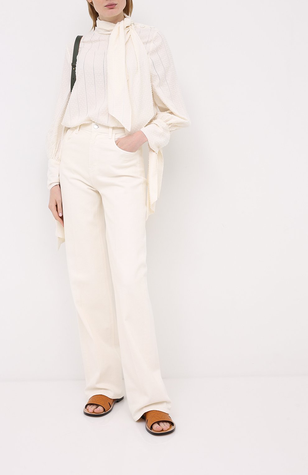 Блузка из хлопка и вискозы BY MALENE BIRGER, арт. Q68829006/CAPIR0NA, фото 2