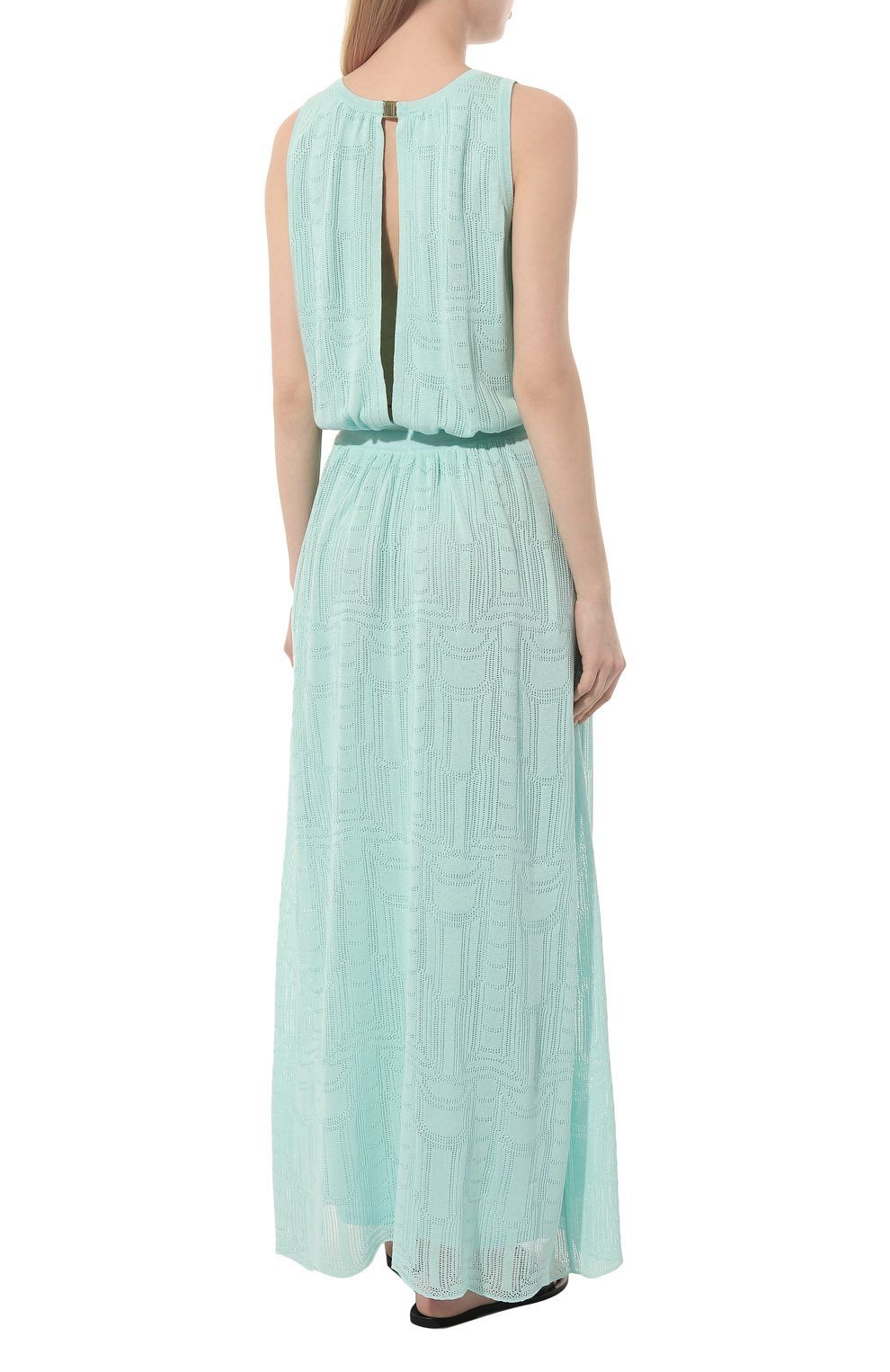 Платье из вискозы FREEAGE светло-зеленого цвета по цене 59950 руб., арт. S23.DR062.7000.502, фото 4 Платье из вискозы FREEAGE, арт. S23.DR062.7000.502, фото 4