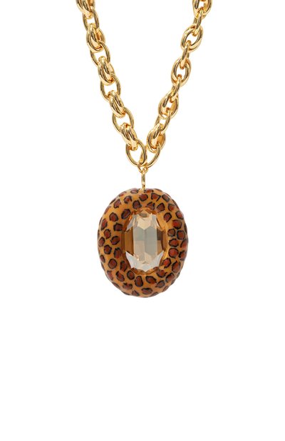 Кулон на цепочке LILI ARCHIVE леопардового цвета по цене 49500 руб., арт. PMLEOLUX1, фото 3 Кулон на цепочке LILI ARCHIVE, арт. PMLEOLUX1, фото 3