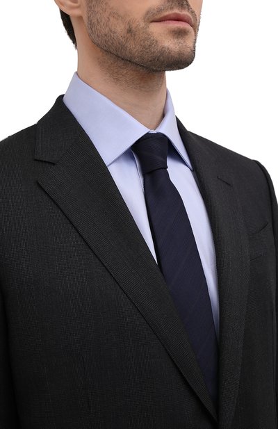 Галстук из хлопка и шелка GIORGIO ARMANI, арт. 360054/2R903, фото 2