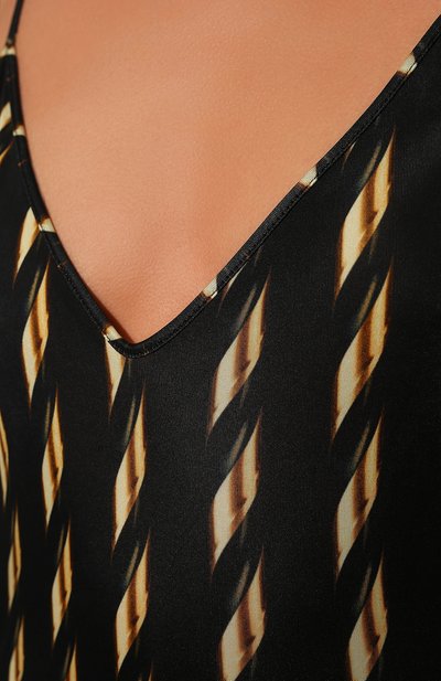 Платье из вискозы VETEMENTS, арт. WE52DR540B 1636/G0LD DRILL/SILVER DRILL, фото 5