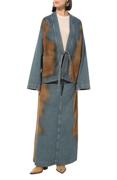 Джинсовое кимоно UMA WANG, арт. UM6538, фото 2