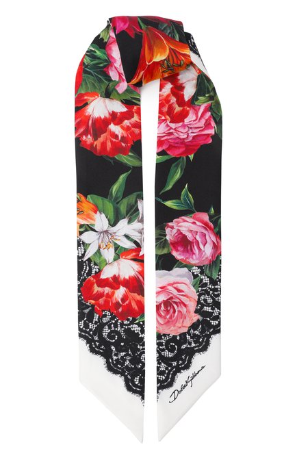 Женский шелковый шарф-твилли DOLCE & GABBANA, арт. FS215A/GDC7A