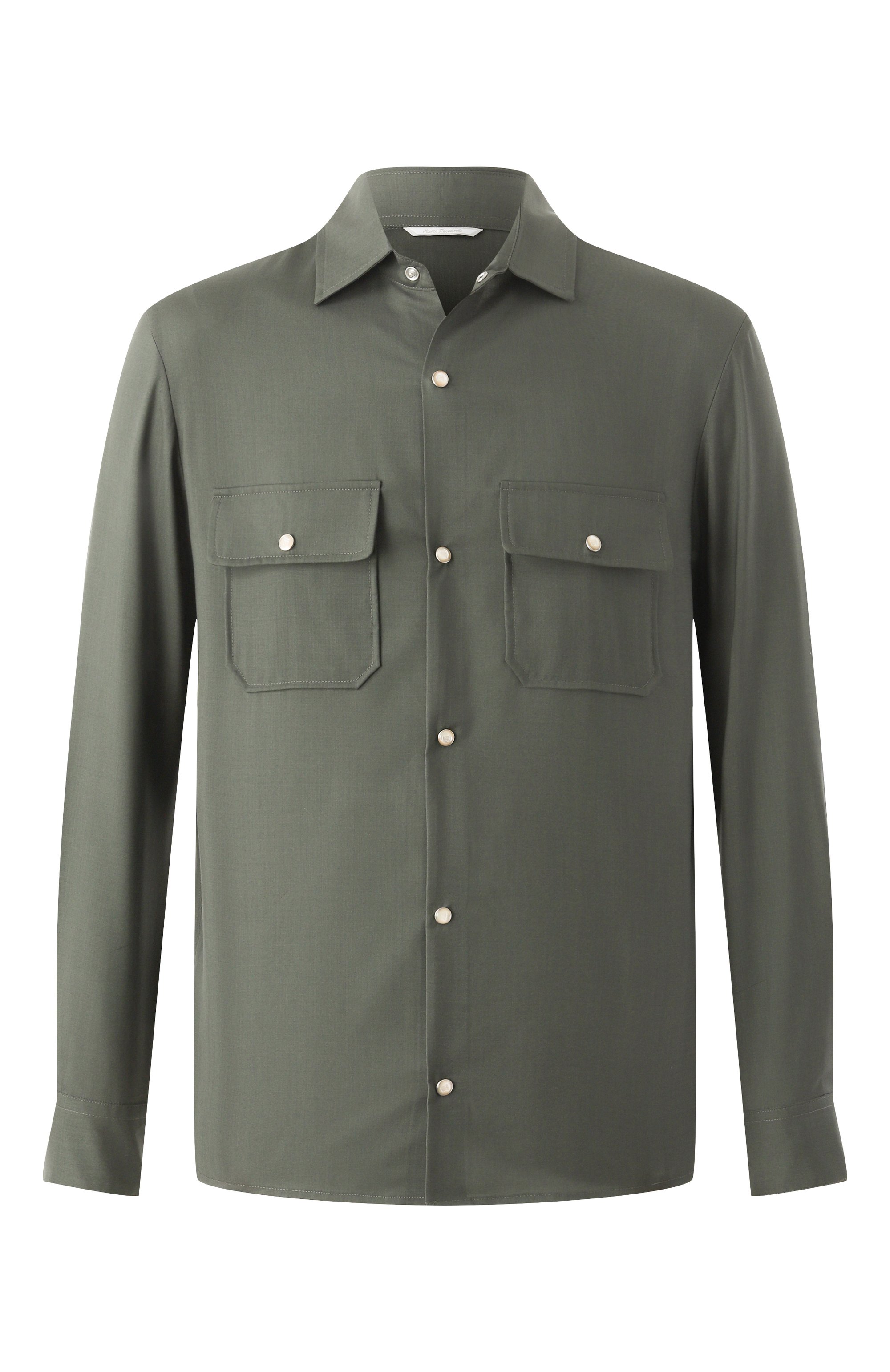 Рубашка из шерсти и шелка MARCO PESCAROLO, арт. NEXT/5122, фото 1