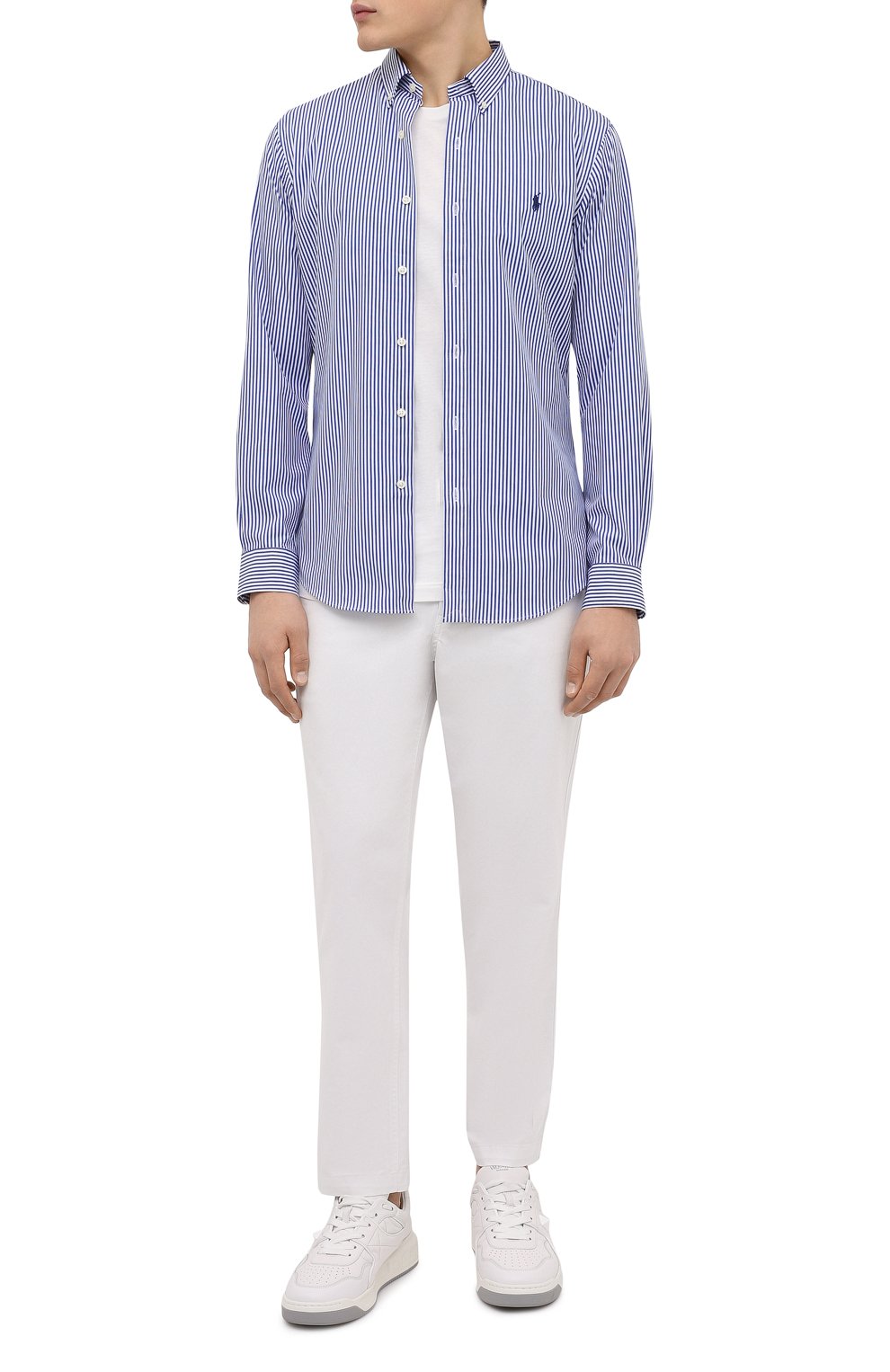 Хлопковая рубашка POLO RALPH LAUREN, арт. 710832480, фото 2