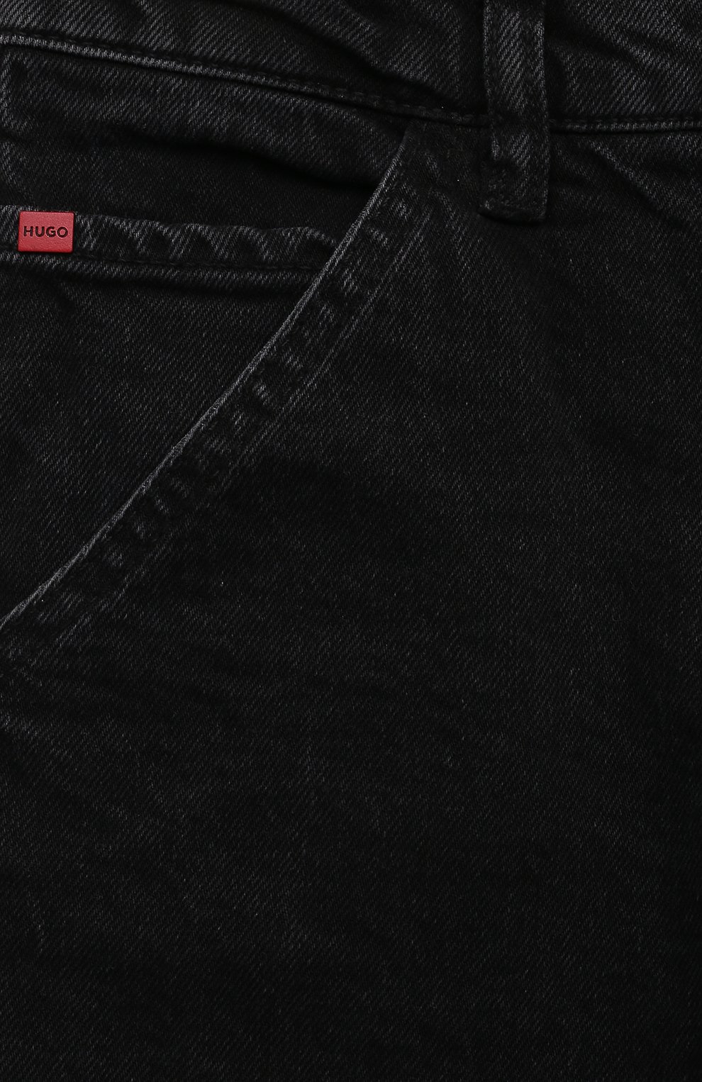 Джинсы HUGO черного цвета по цене 12000 руб., арт. G00196, фото 3 Джинсы HUGO, арт. G00196, фото 3