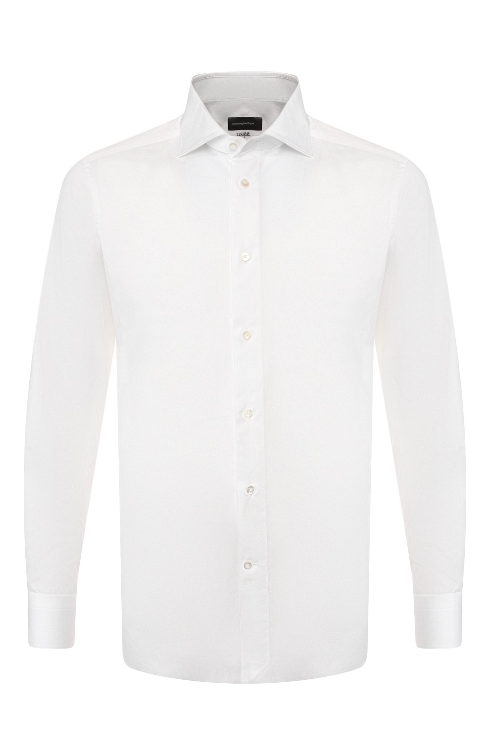 Хлопковая сорочка ZEGNA, арт. 701222/9MS0BA, фото 1