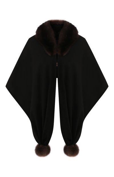 Капюшон с отделкой из меха соболя VICTORIA KUSENKOVA, арт. 199303549548, фото 1