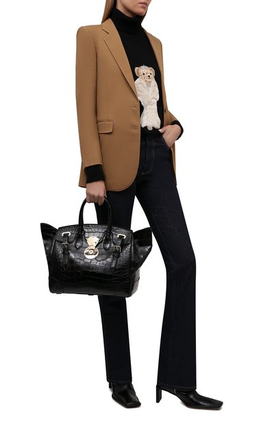 Сумка ricky 33 из кожи аллигатора RALPH LAUREN, арт. 435867826/AMIS, фото 3