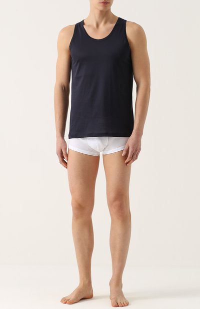 Хлопковая майка с круглым вырезом LA PERLA, арт. 0020160, фото 2