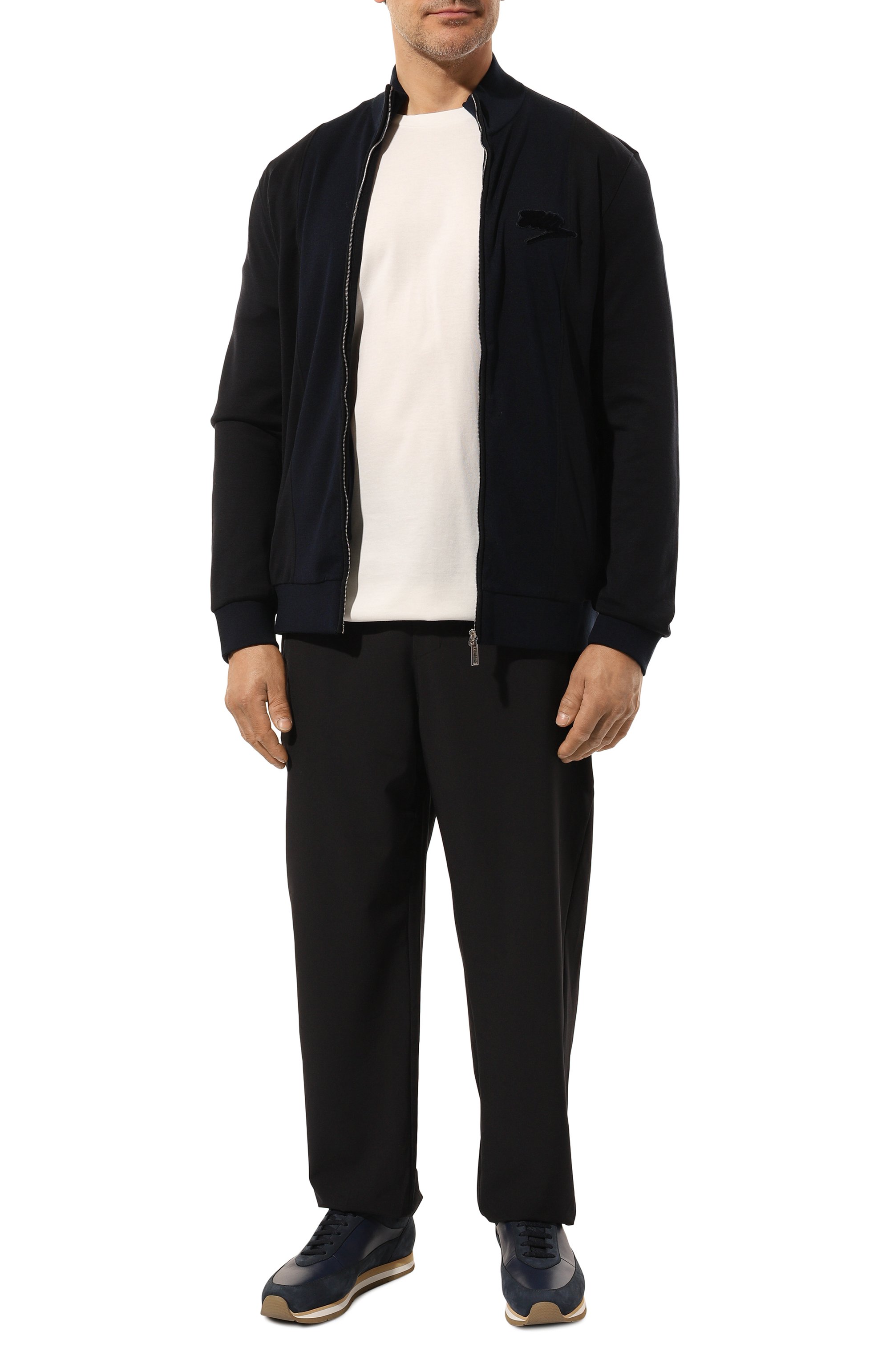 Толстовка из хлопка и шелка ZILLI, арт. JSS011M0144VFS000, фото 2