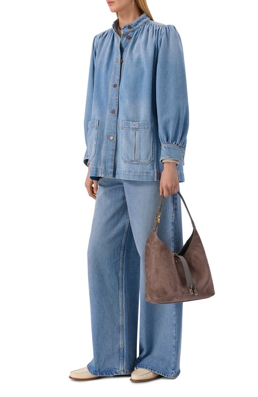 Сумка Marcie small Chloé CH25AS629Q07 Коричневый  CH25AS629Q07 Фото 7