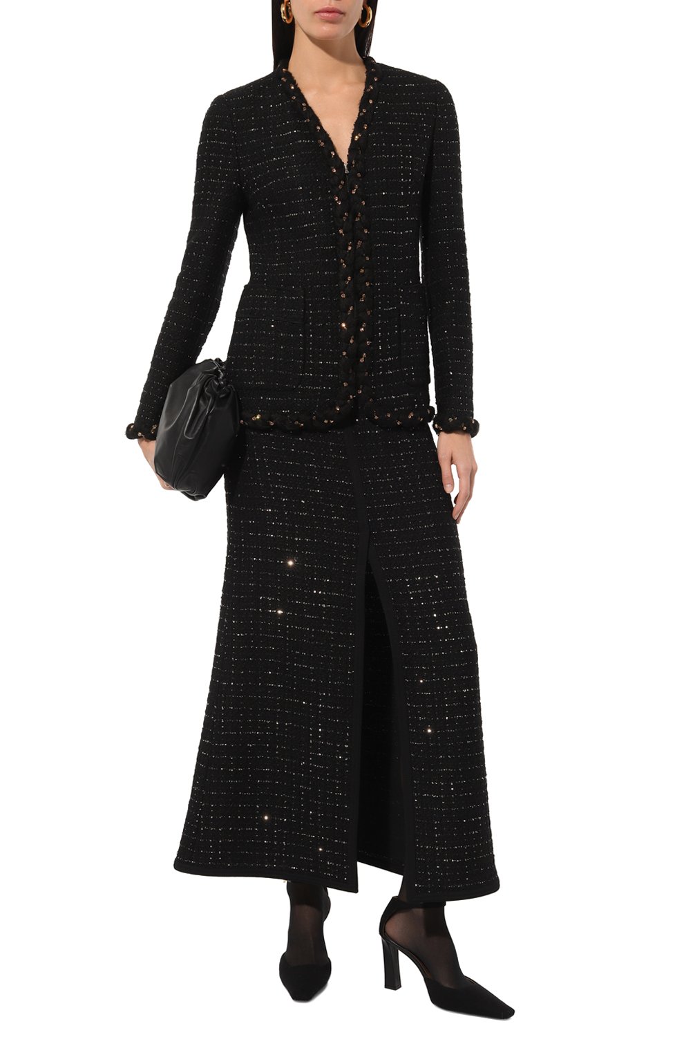 Юбка из хлопка и шерсти GIAMBATTISTA VALLI, арт. 24FWPVCA2148-08UBE, фото 2