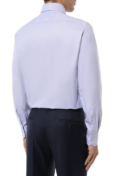 Хлопковая сорочка ZEGNA, арт. 701622A7/9MS0BA, фото 5