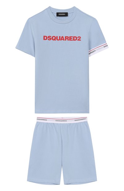 Хлопковая пижама DSQUARED2, арт. DQ3245/D008J