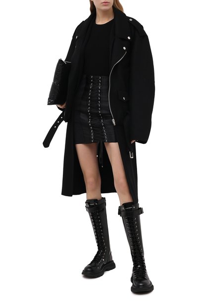 Юбка DOLCE & GABBANA черного цвета по цене 105000 руб., арт. F4B0ST/G9921, фото 2 Юбка DOLCE & GABBANA, арт. F4B0ST/G9921, фото 2