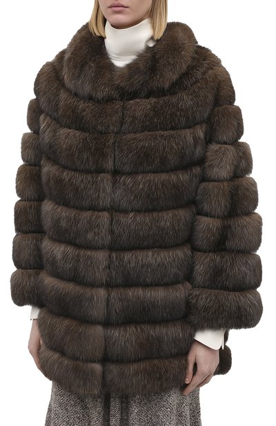 Шуба из меха соболя VICTORIA KUSENKOVA, арт. 723500004342, фото 3