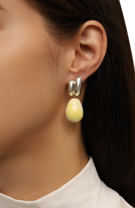 Серьги Copine jewelry IRISYELLOW Жёлтый  IRISYELLOW Фото 2