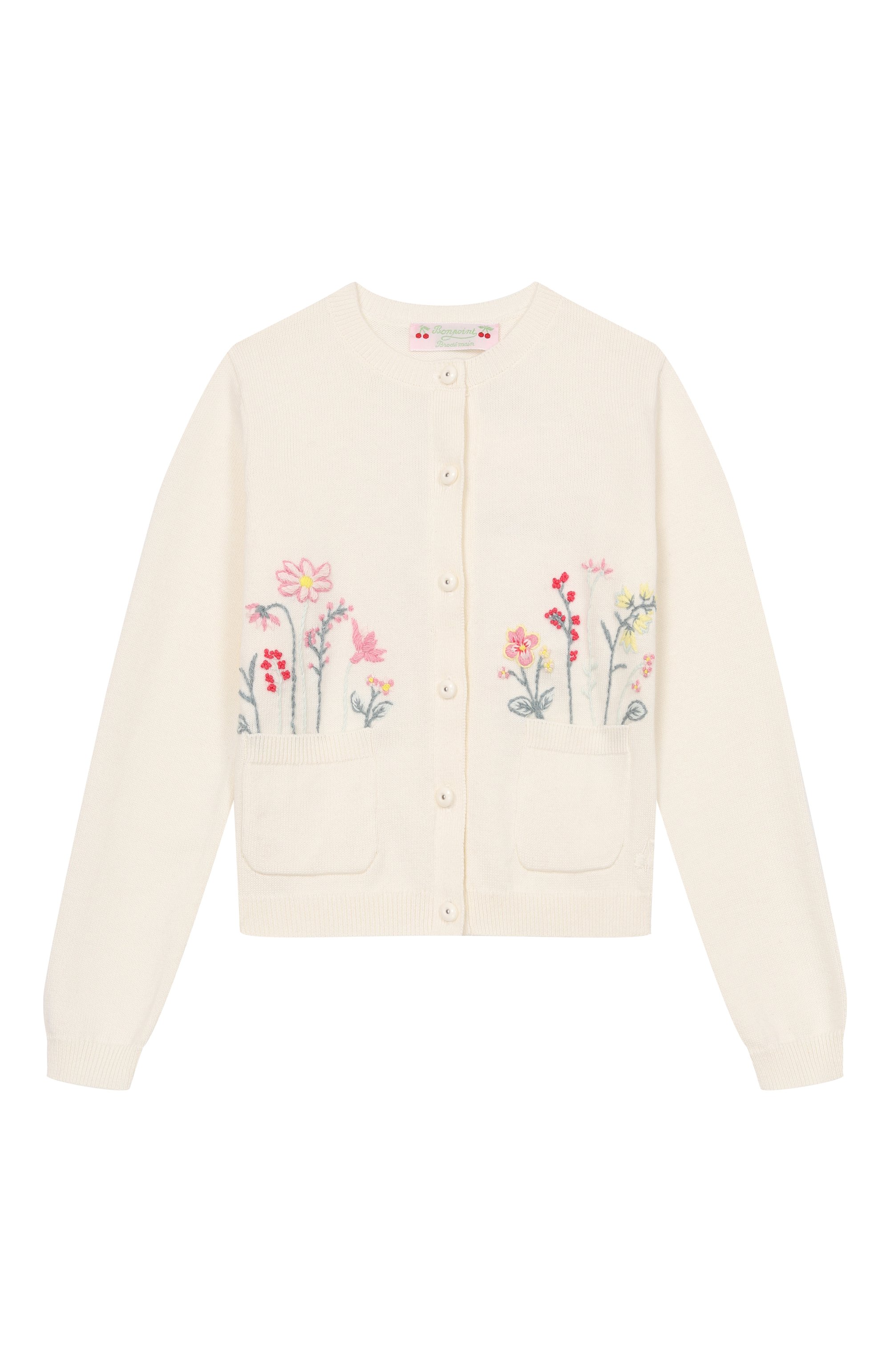 Кардиган из хлопка и кашемира BONPOINT, арт. S06GCAK00017/4A-8A, фото 1