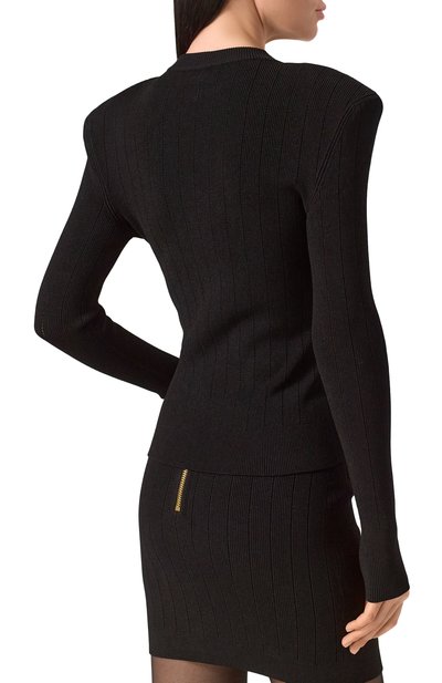 Пуловер из вискозы BALMAIN, арт. EF1KD001/KB07, фото 4