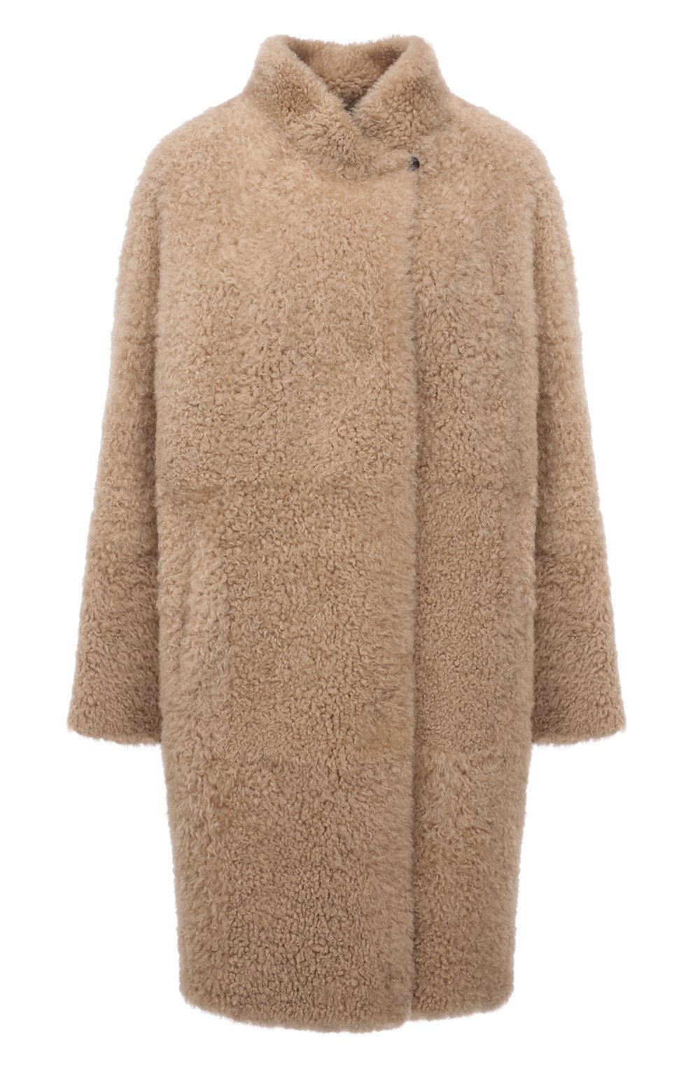 Шуба из овчины WINDSOR бежевого цвета по цене 248000 руб., арт. 52 DL612 10010501, фото 1 Шуба из овчины WINDSOR, арт. 52 DL612 10010501, фото 1