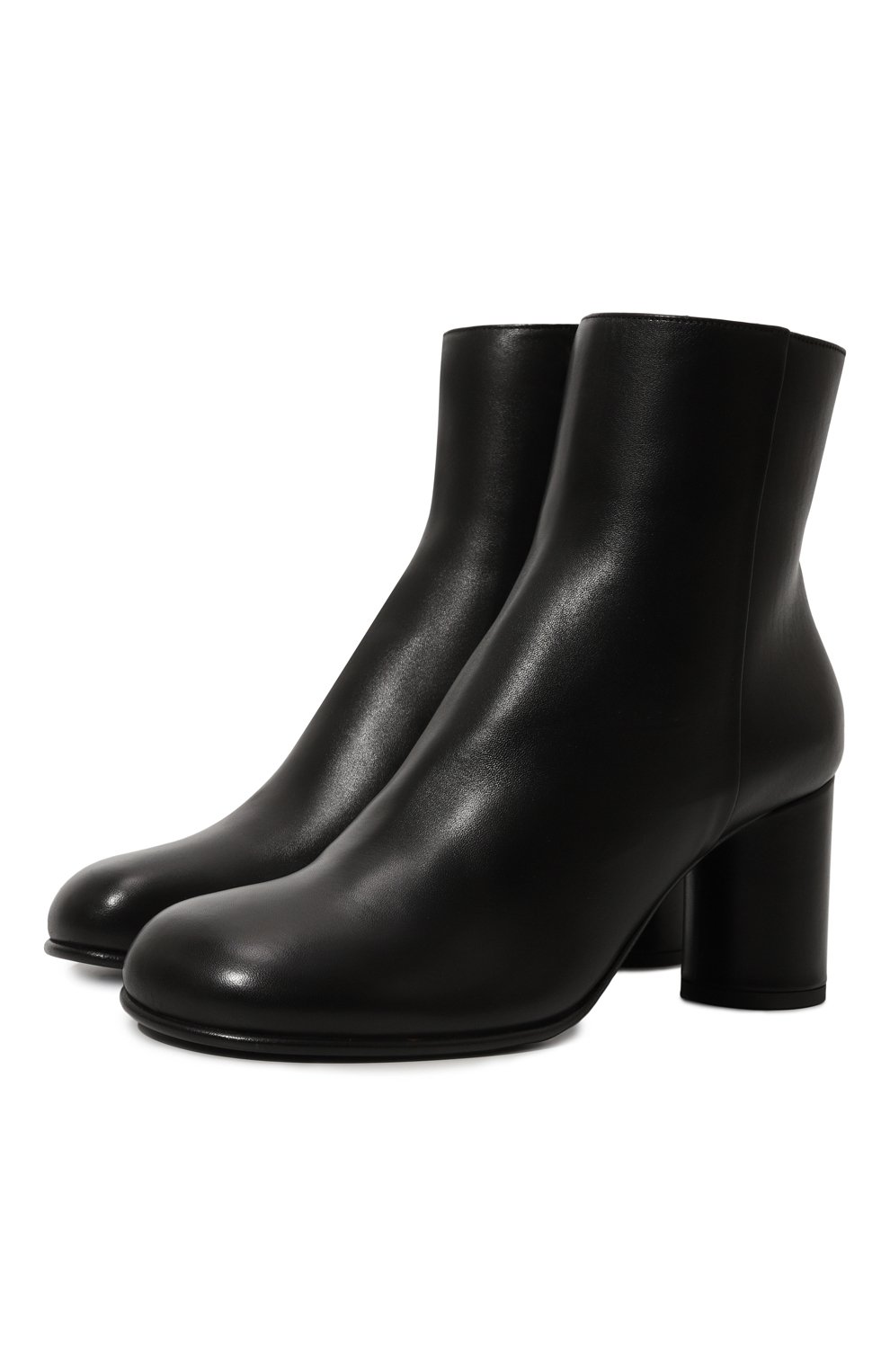 Кожаные ботильоны chloe MATTIA CAPEZZANI, а�рт. W409M/NAPPA+FUR, фото 1