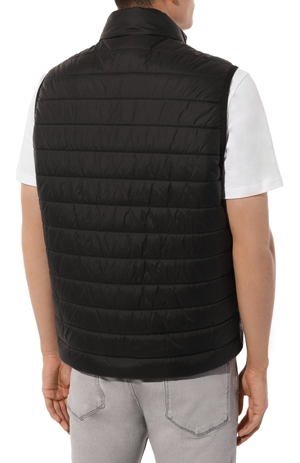 Утепленный жилет HUGO черного цвета по цене 23900 руб., арт. 50468742, фото 4 Утепленный жилет HUGO, арт. 50468742, фото 4