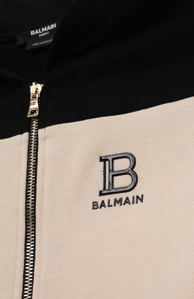 Хлопковая толстовка BALMAIN, арт. BS4P40, фото 3