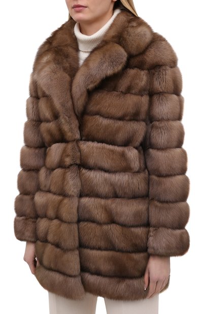 Шуба из меха соболя FURLAND, арт. 0046501910087100000, фото 3