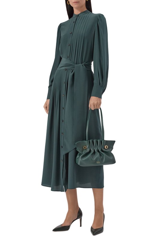 Сумка Soft-bag small Ferragamo 219959/785053 Зелёный  219959/785053 Фото 7
