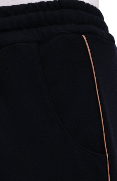 Кашемировые брюки KITON темно-синего цвета по цене 256500 руб., арт. D52122K05T67, фото 5 Кашемировые брюки KITON, арт. D52122K05T67, фото 5