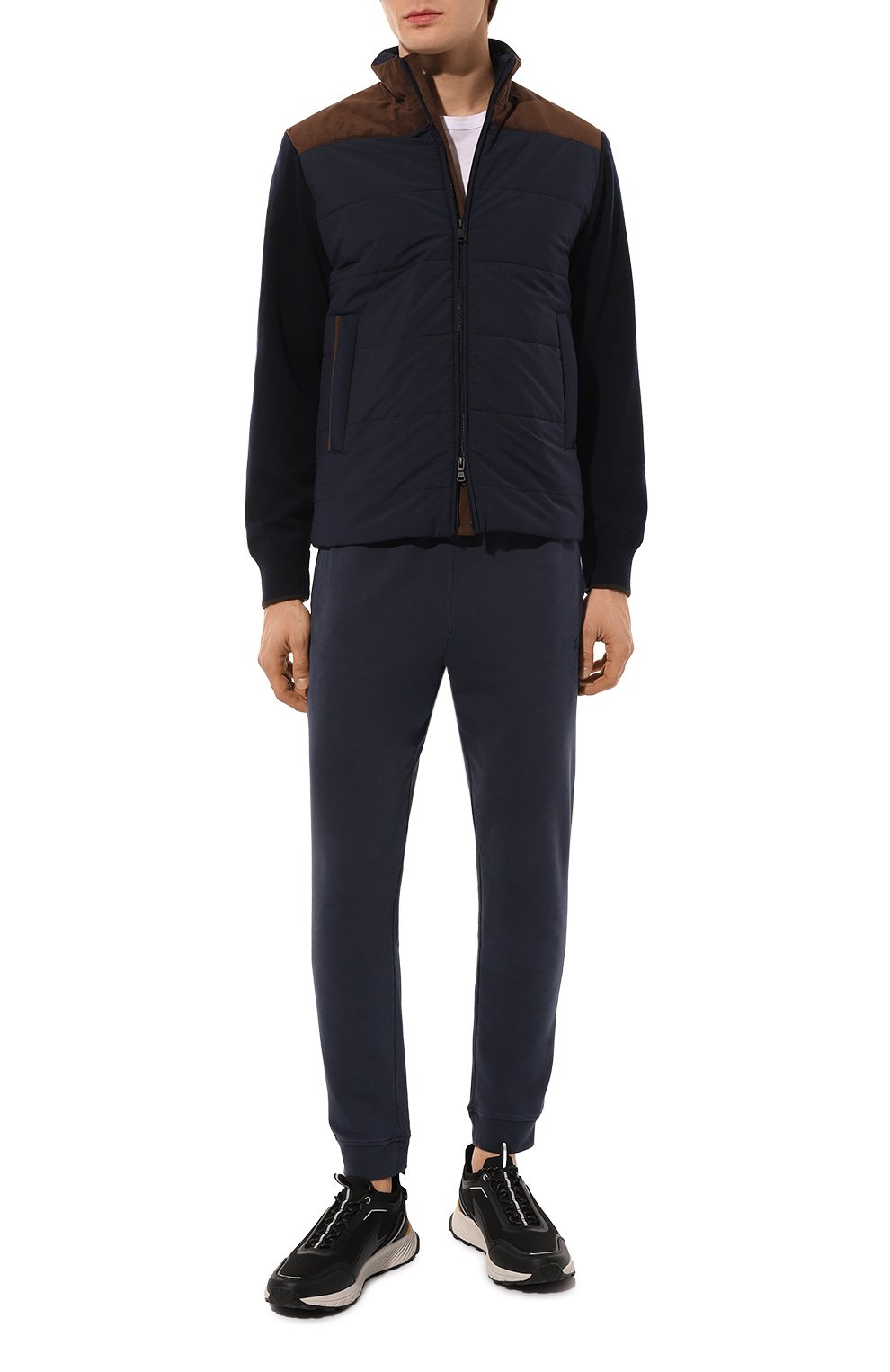 Комбинированные кроссовки off-road megagrip PAUL&SHARK черного цвета по цене 31600 руб., арт. 14318004, фото 2 Комбинированные кроссовки off-road megagrip PAUL&SHARK, арт. 14318004, фото 2