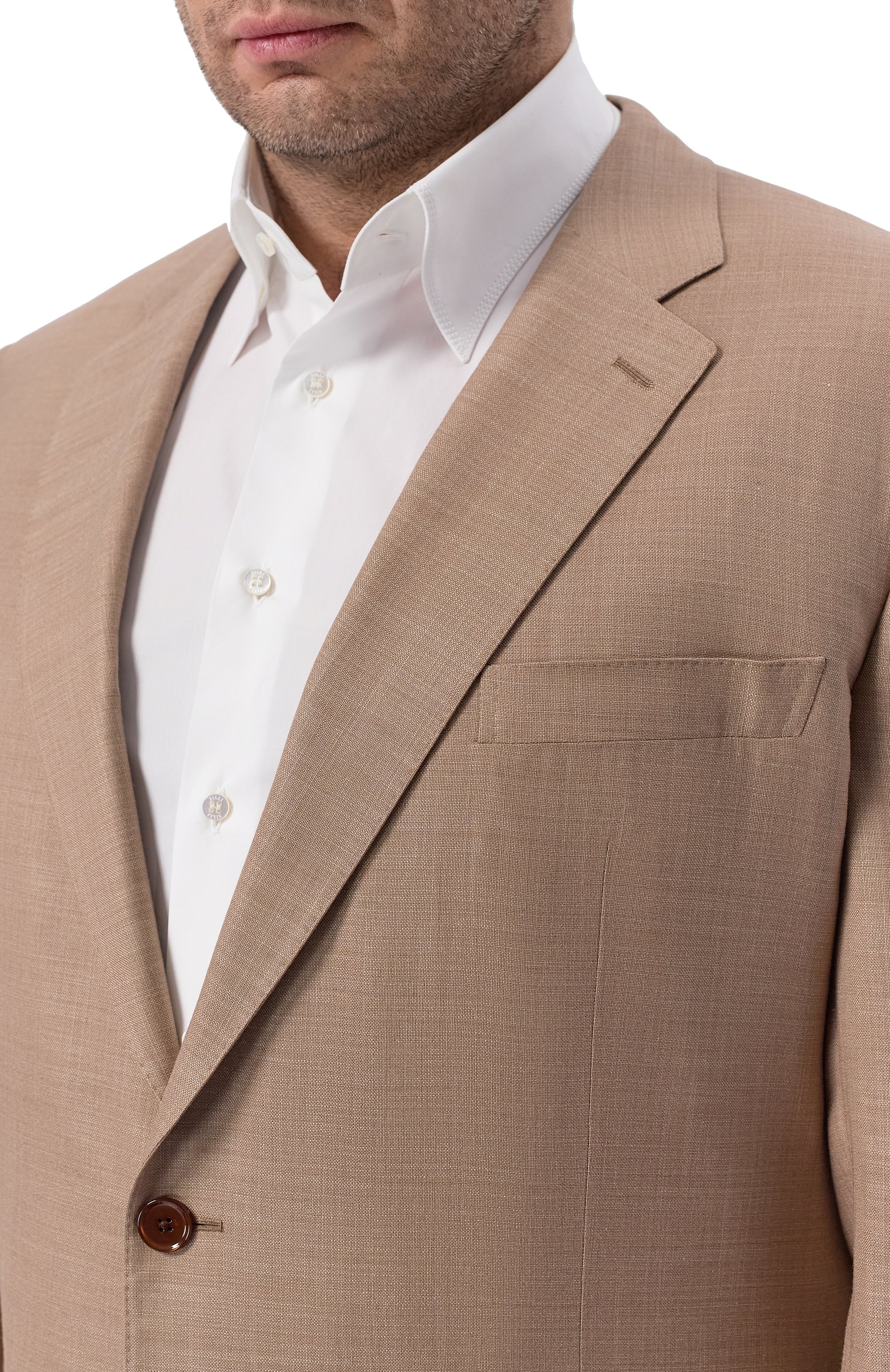 Костюм из шерсти и шелка STEFANO RICCI светло-коричневого цвета по цене 859500 руб., арт. S1SF432800/WK001U, фото 6 Костюм из шерсти и шелка STEFANO RICCI, арт. S1SF432800/WK001U, фото 6