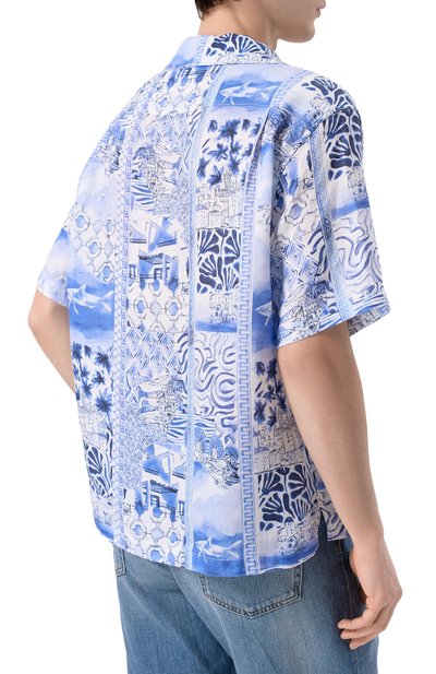 Льняная рубашка PAUL&SHARK, арт. 26413189_001, фото 4