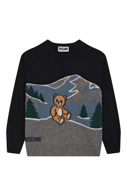 Шерстяной пуловер MOSCHINO, арт. HMW015/LHE80/4-8